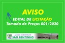 Aviso de Licitação